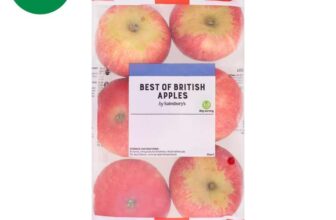 Sainsburys Best Of British Apples x6 – Nectar Price
