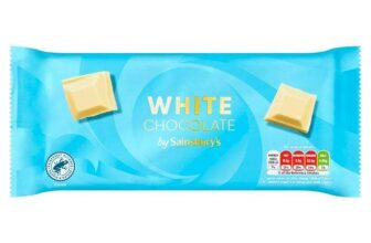 Sainsburys Chocolate Bars 200g – White, Milk, Dark, Wholenut, Fruit & Nut – Instore Guisborough