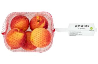 Sainsburys Nectarine Punnet (Min x4) – Nectar Price