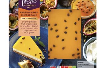 Sainsburys Passion Fruit Cheesecake, Summer Edition, Taste the Difference 500g – Nectar Price