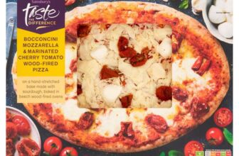Sainsburys Taste The Difference Fresh Pizza – 7 Varieties (Nectar Price) e.g Garlic Chicken & Smoked Bacon