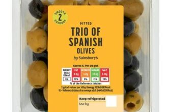 Sainsburys Trio of Spanish Olives 280g