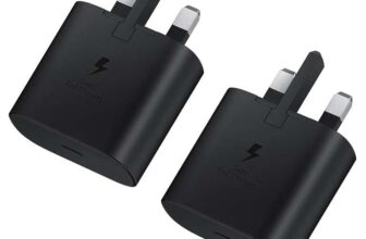 Samsung Fast Charger Plug 2Pack, USB C Samsung Charging Plug UK USBC Type C Charge – Sold by HOWELLS POWER LIMITED / FBA