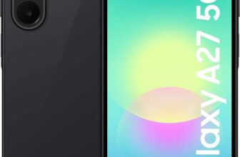Samsung Galaxy A27 Smartphone, 128GB Black 50MP IP64, 5000mAh £10 Top Up New Customers