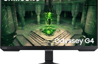 Samsung Odyssey G4 LS25BG400EUXXU 25 240Hz 1ms IPS Full HD Gaming Monitor – 240Hz, 1ms, 2xHDMI, Displayport, Height Adjust