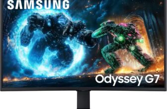 Samsung Odyssey G7 37inches 4K UHD 165Hz VA HDR600 Curved Gaming Monitorwith code via Students/BLC/Perks at work