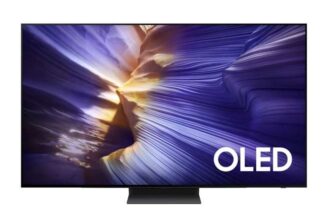 Samsung QE77S90FAEXXU 77 S90F QD-OLED 4K Smart TV 2025 – HDR, Motion Xcelerator 144Hz, Samsung Vision AI (1 Year Warranty)