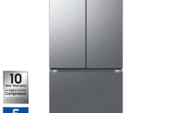 Samsung Series 8 RF50C510ES9 496L Multidoor Fridge Freezer, E Rated in Stainless Steel