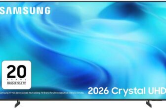 Samsung Smart TV 50-Inch U7020H Crystal UHD 4K TV (w/voucher) 50 £287.10 / 55 £332.10 / 75 £584.10