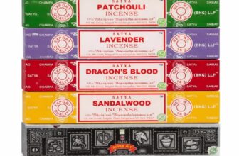 Satya Incense Gift Collection Handcrafted Assorted Incense Sticks for Meditation, Relaxation & Yoga 15 g Each (Pack of 7, Floral)