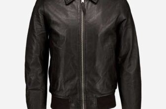 Schott Brown Leather Jacket