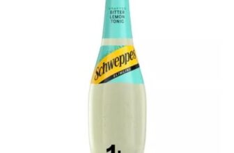 Schweppes Slimline Bitter Lemon 1L Bottle