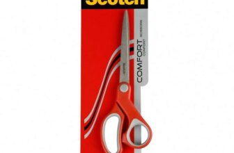 Scotch Comfort Scissors Red – 18 cm – Ideal for Precise Cutting, Great for Everyday Use