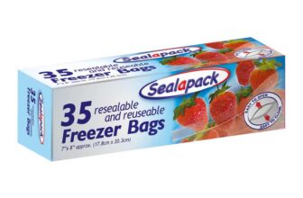 Sealapack Reusable Food and Freezer Bags 35 Airtight, Resealable Bags for Freshness and Convenience delivery 6 – 9 August