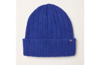 Sebastian Cobalt Blue Ribbed Beanie