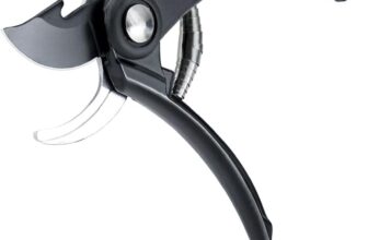 Secateurs Pruning Scissors, Heavy Duty Pruning Shears, Ergonomic Grip, Professional SK5 Steel Blades, Garden Pruners for Trimming Plants, Hedges, and Cutting Flowers