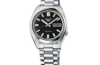 Seiko 5 Sports SNXS Deep Black Wash Classic Sports Stainless Steel Watch
