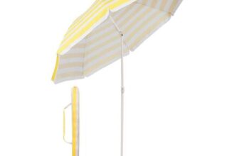 Sekey 1.6m/1.8m Garden Parasol with Umbrella Cover