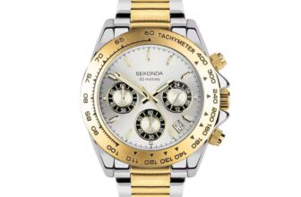 Sekonda Circuit Mens Two Tone Stainless Steel Bracelet Watch