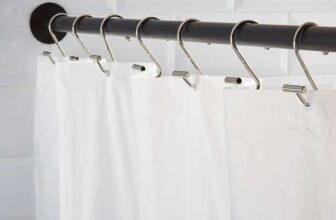 Set of 12 S Shape Shower Curtain Rings – Free C&C only