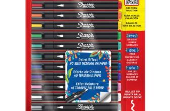 Sharpie Creative Acrylic Paint Pens, 12-Count, Assorted Colors