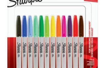 Sharpie Permanent Markers, Fine Point 12pk