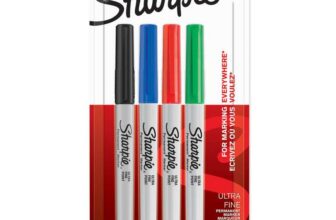 Sharpie Permanent Markers Ultra-Fine Point Assorted Classic Colours 4 Count. SS £2.45/£1.85 (Discount at Checkout)