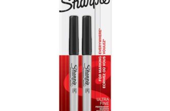 Sharpie Ultra Fine Point Permanent Markers – Black Ink, Twin Pack – £1.52 S&S