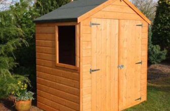 Shire Apex Shiplap Dip Treated Double Door Shed – 6 x 4ft / 6 x 6ft – £553 – Free C&C
