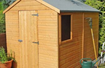 Shire Durham Apex Tongue & Groove Shed – 8 x 6ft – Free C&C
