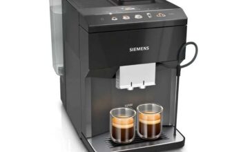 Siemens TP513GB9 EQ500 Bean to Cup Coffee Machine in Piano Black