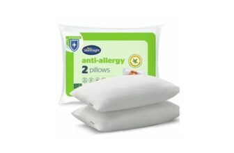 Silentnight Anti-Allergy Medium/ Soft Pillow – 2 Pack