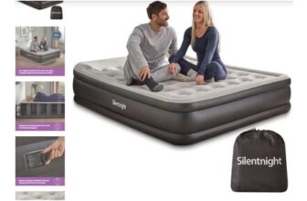 Silentnight Deep Sleep Ultimate High-Rise Electric Airbed Kingsize