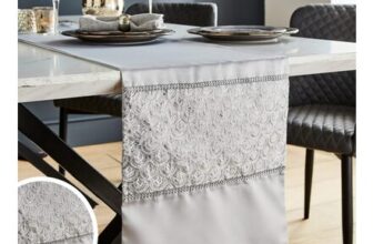 Silver Deco Sequin Runner