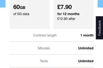 Sim Only 60gb for £7.90 Spusu mobile on ee via uswitch