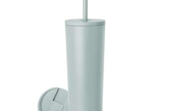Simple Modern Insulated Tumbler with Lid and Straw Reusable Stainless Steel Water Bottle Travel Mug, 830ml Sea Glass Sage
