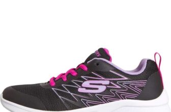 Skechers – Junior Girls Microspec Bright Runner Black