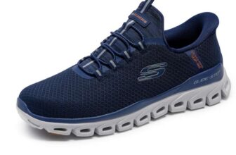 Skechers Mens Glide-Step Noxus Hands Free Slip-in Sneaker 9, 9.5, 10 UK