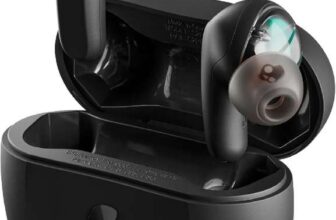 Skullcandy Rail Wireless Earbuds, Bluetooth, Noise Isolating Fit, Up to 42 Hours Battery, Black