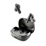 Skullcandy Smokin Buds Wireless Earbuds, 20Hour Battery – True Black/Bone/Preppy Sage