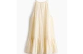 Sleeveless Cotton Beach Dress