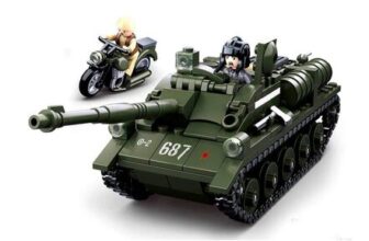 Sluban WWII SU-85 Tank Destroyer 338pcs Medium
