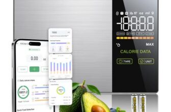 Smart Food Scale with Nutritional Calculator 23 Nutrients Tracking&LED Display