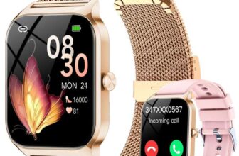 Smart Watch for Women, Answer/Make Call, 120 Sport Modes, 1.85HD Ultra-Clear Screen Fitness Watch for iOS/Android