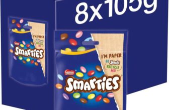 Smarties Milk Chocolate Sharing Bag, 8 x 105 g – £8.50 S&S