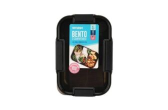 Smash Black Stainless Steel Bento Lunch Box