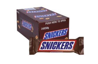 Snickers Classic Peanut Chocolate Bars 24 X 50g