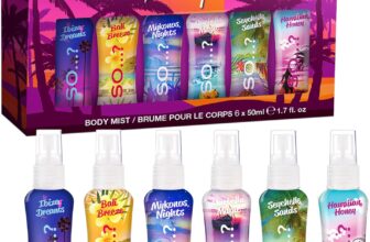 So Escapes Grande Womens Gift Set with Ibiza Dreams, Bali Breeze, Mykonos Nights, Santorini, Seychelle Sands, Hawaiian Honey, Body Mist Fragrance Spray Set (6 x 50ml.)