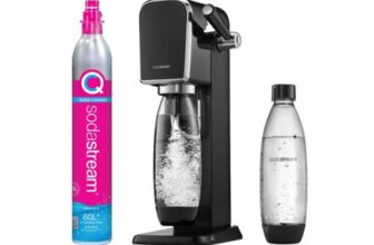 SodaStream Art Sparkling Water Maker with Gas Cylinder Megapack
