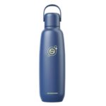 SodaStream Fizz & Go Cool, Stainless Steel Carbonated Water Bottle 0.9L, Insulated Metal Bottle for Sparkling Water